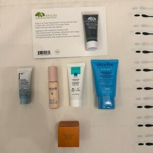 Various skin care brands samples(Origins, Skinfix,Sephora….)|